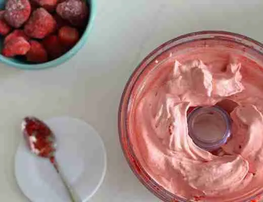 Recette de mousse aux fraises économique